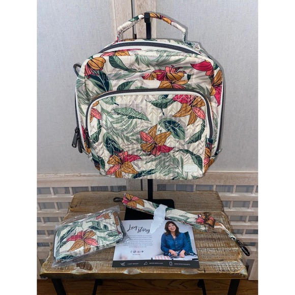 LUG Ranger Convertible Backpack in Lily Sand, Rodeo Wallet, Strap, NWT - Picture 2 of 11